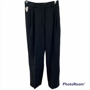 Vintage AKA Eddie Bauer Gray Cuffed Bottom Slacks Pants NWT